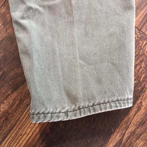 Vintage Lee Mom Jeans Pants 18m Womens USA Made Green? Gray? 80s 90s Bottoms - Picture 10 of 12